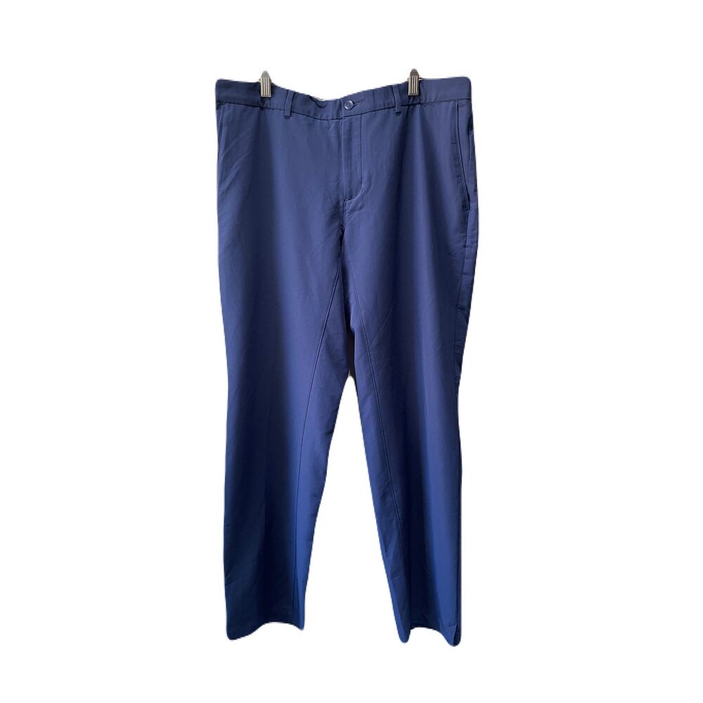 Nike Men’s Golf Standard Fit Dri-Fit Blue Pants 35x30 Polyester Spandex Stretch